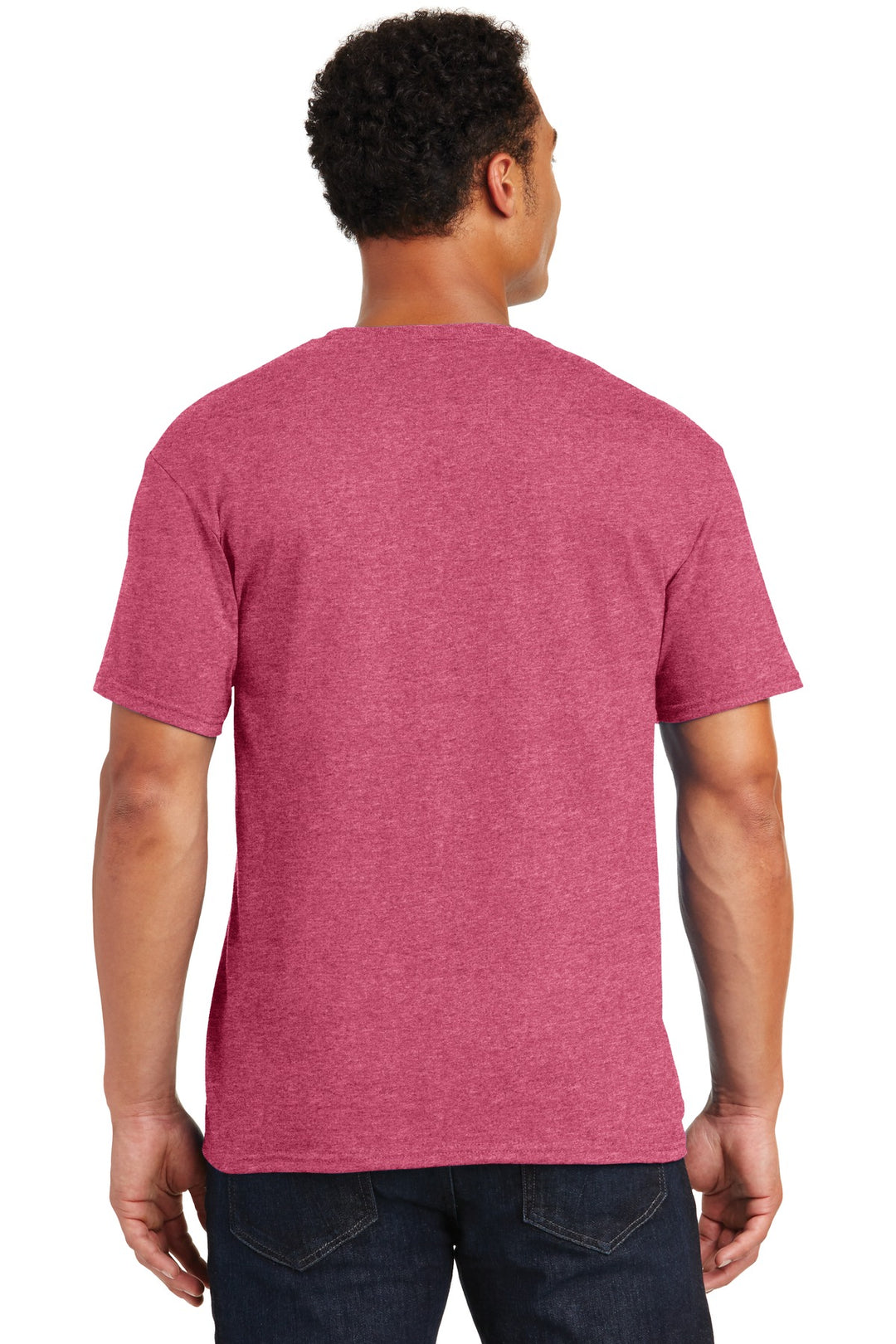 Vntg He Red Jerzees - Dri-Power 50/50 Cotton/Poly T-Shirt. 29M