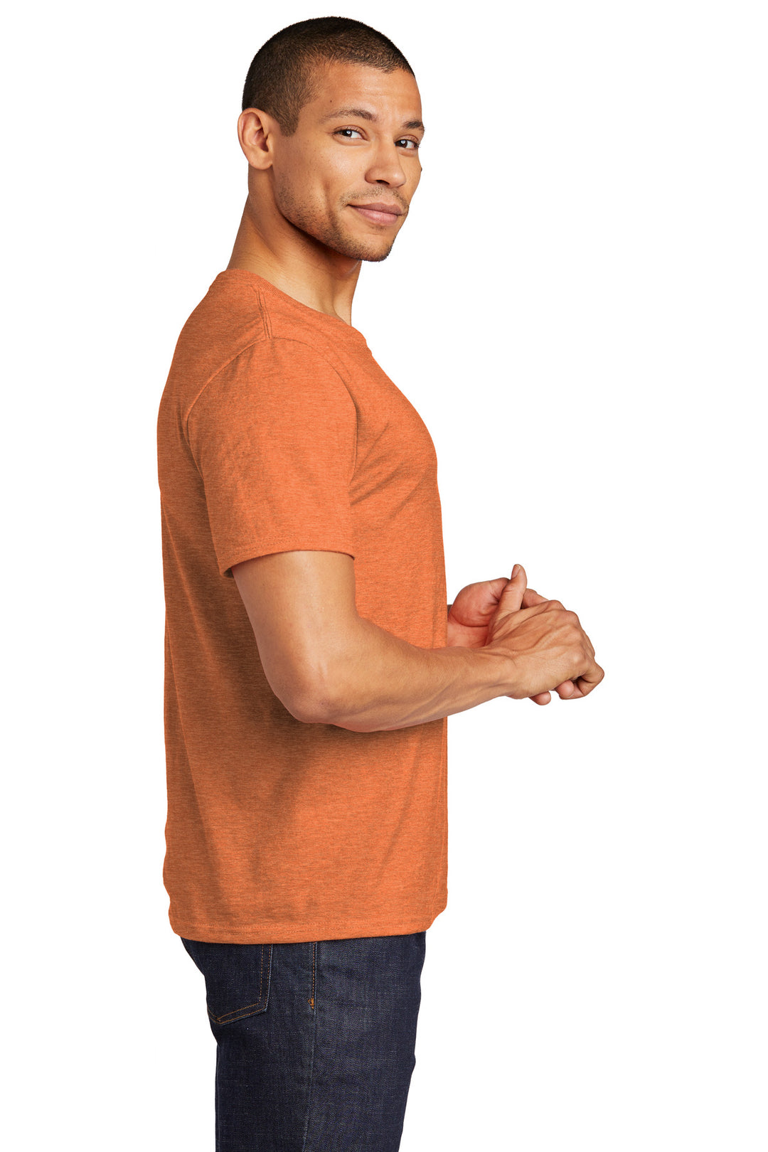 VtgHtrOrge Jerzees Premium Blend Ring Spun T-Shirt 560M