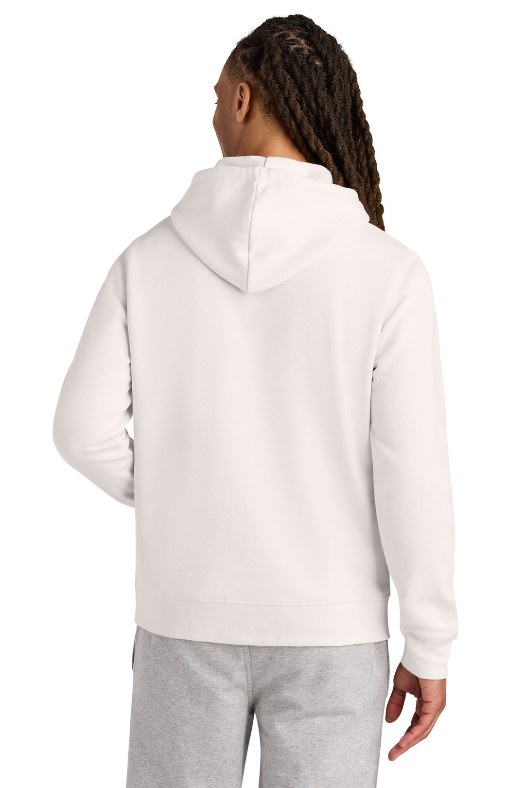 VtgWhite Stanley/Stella Unisex Drummer 2.0 Hooded Sweatshirt SXU009
