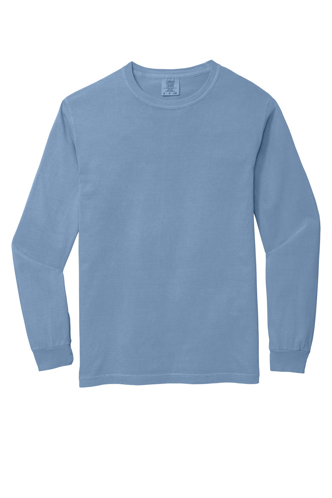 WashedDnm COMFORT COLORS Heavyweight Ring Spun Long Sleeve Tee. 6014