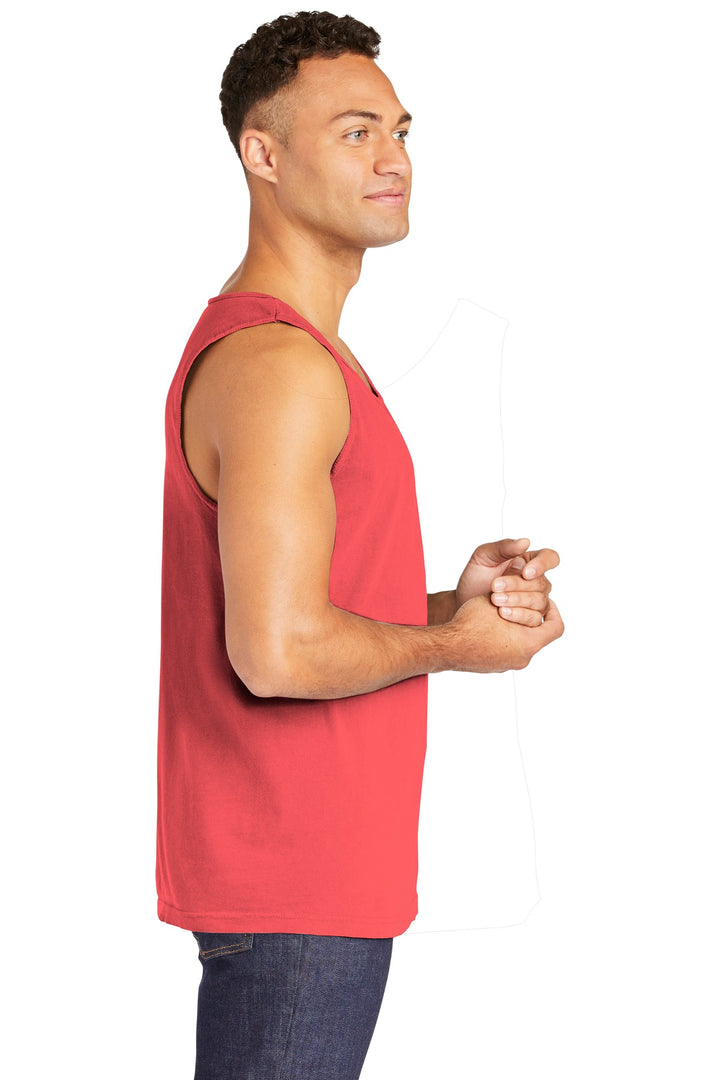 Watermelon COMFORT COLORS Heavyweight Ring Spun Tank Top. 9360