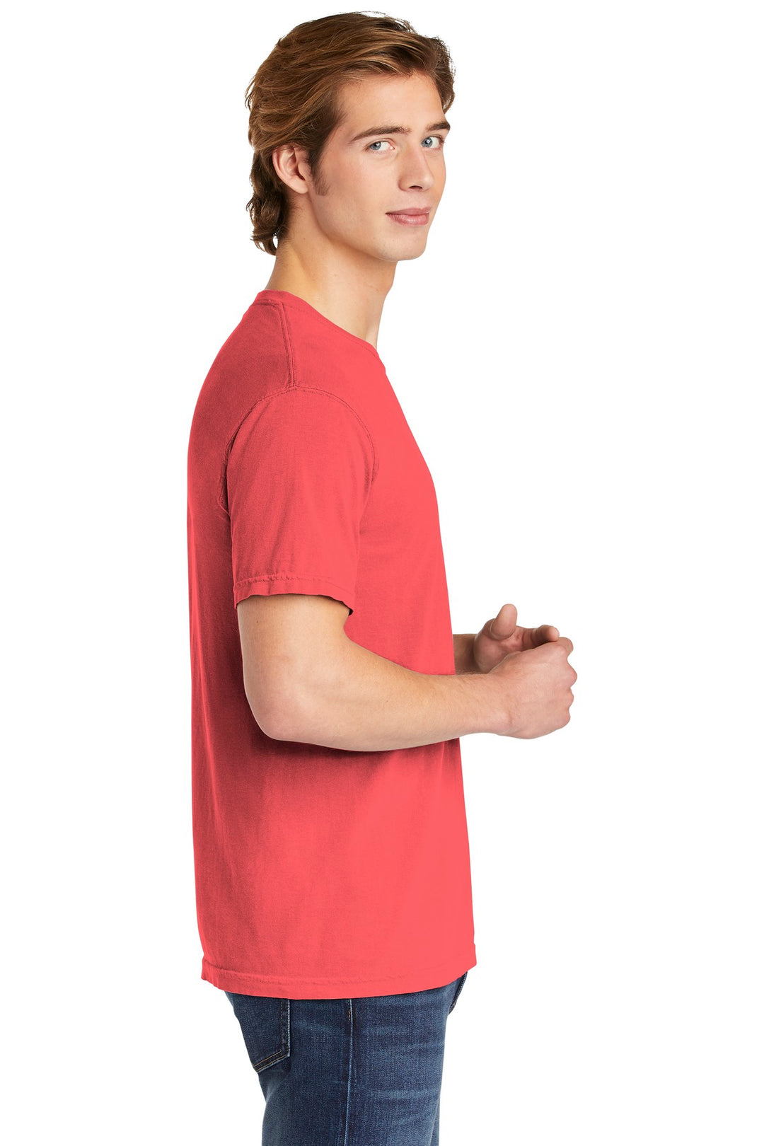 Watermelon COMFORT COLORS Heavyweight Ring Spun Tee. 1717