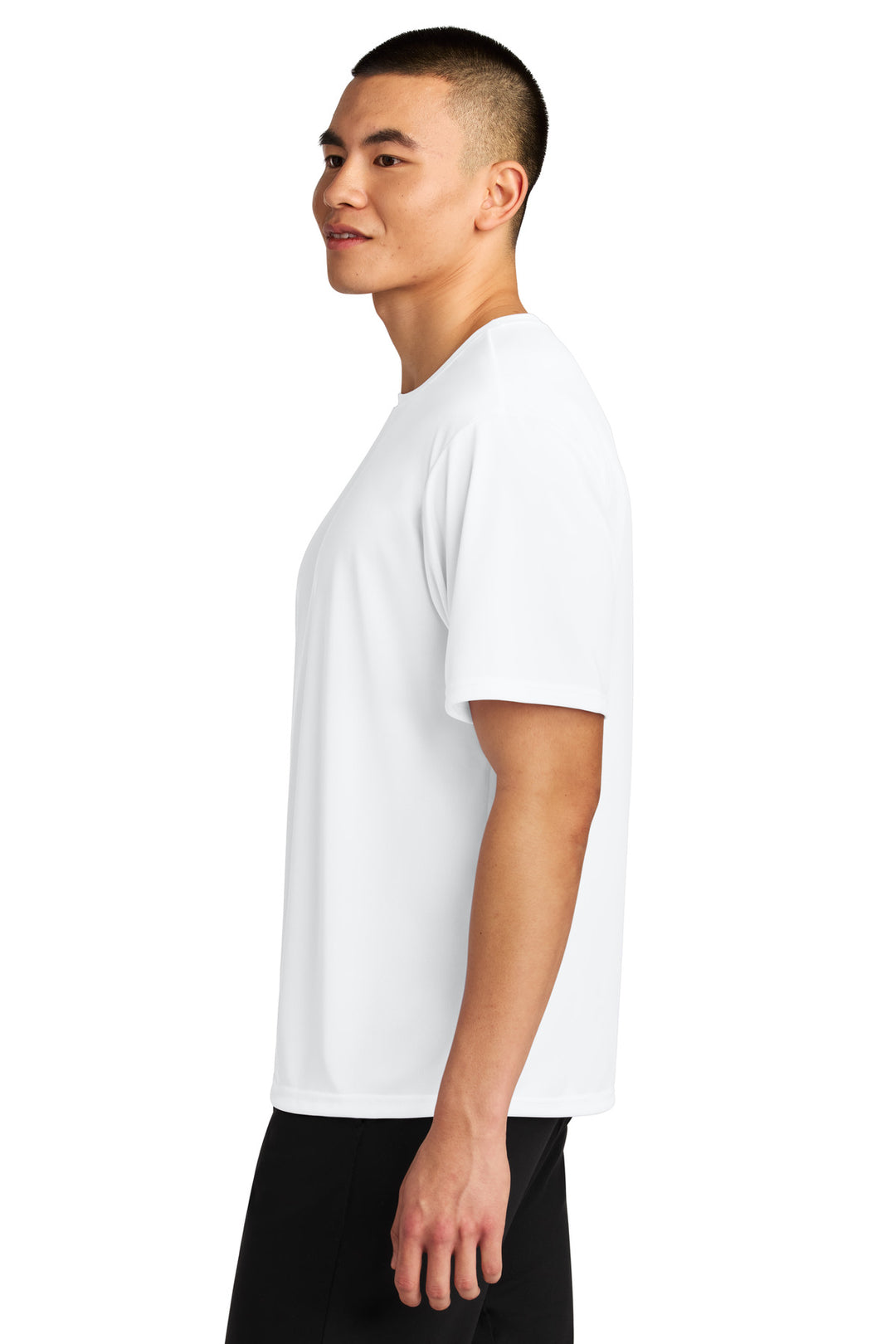 White A4 Sprint Performance Tee A4N3402