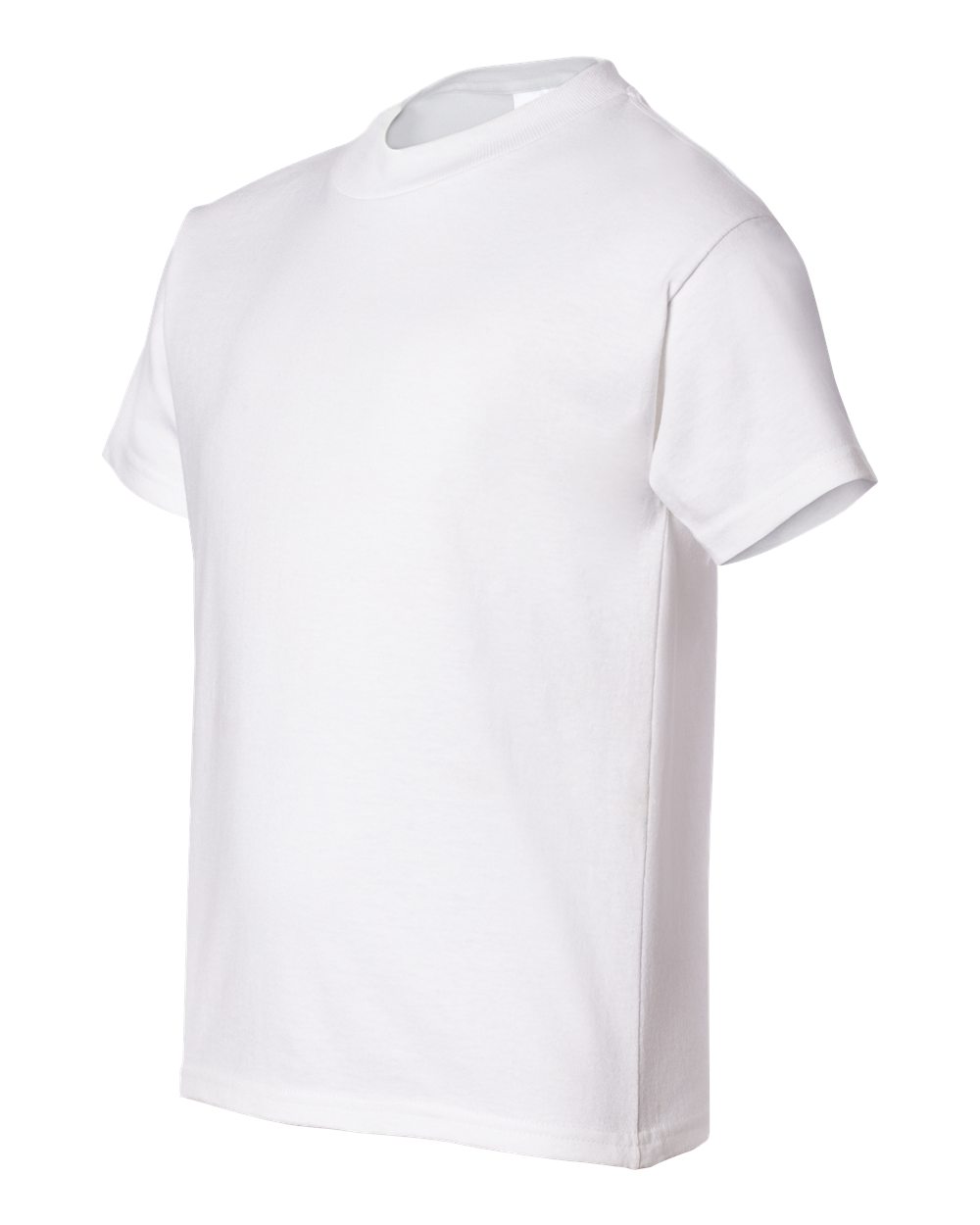 White Essential-T Youth T-Shirt - 5480