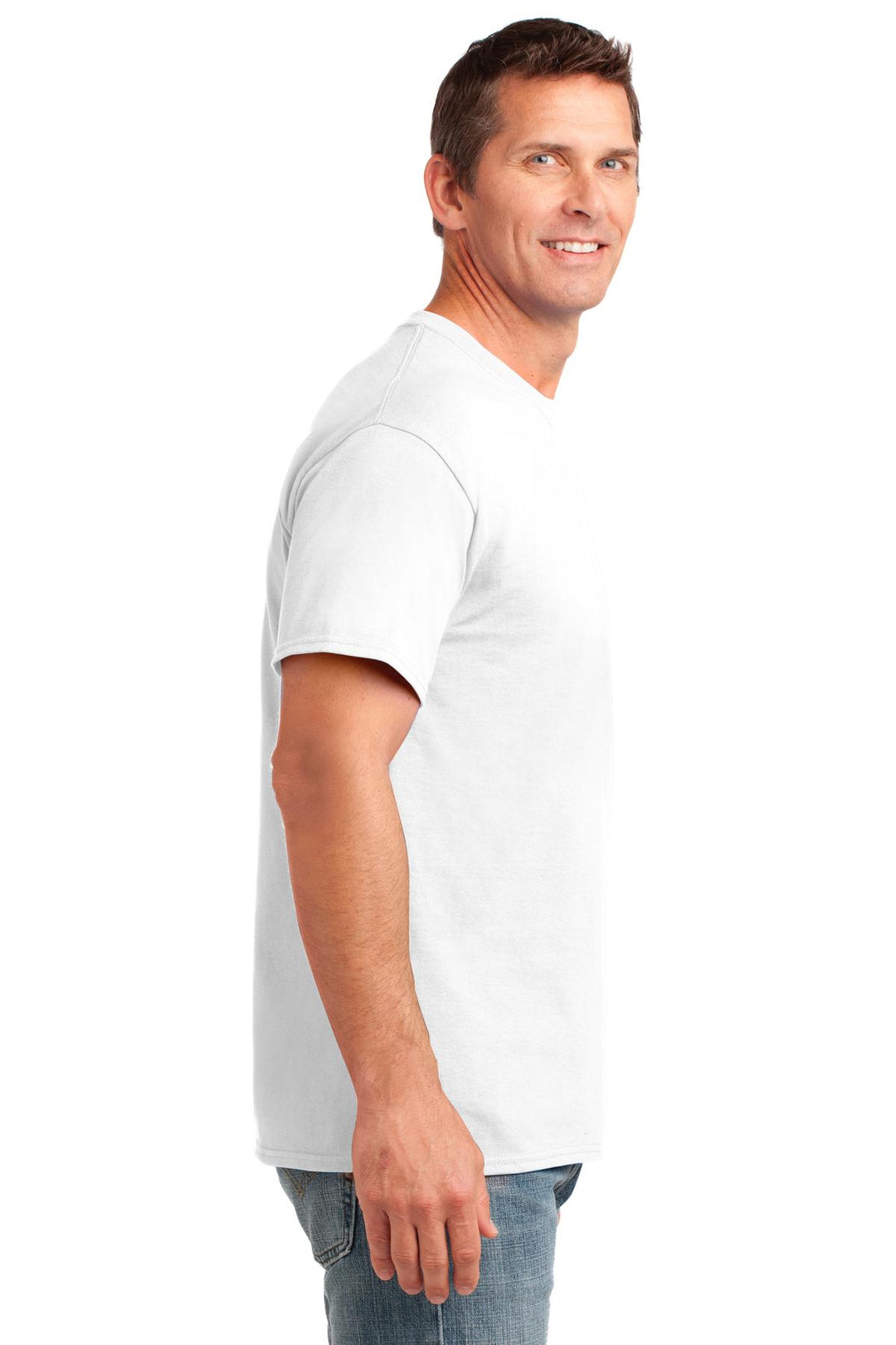 White Gildan Gildan Performance T-Shirt. 42000