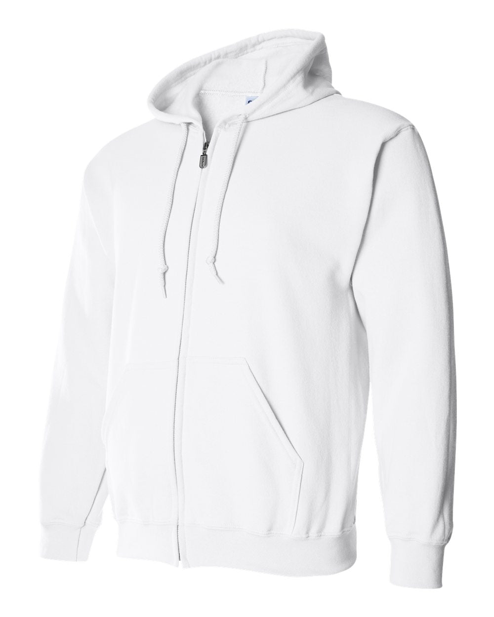 White Heavy Blend™ Full-Zip Hooded Sweatshirt - 18600