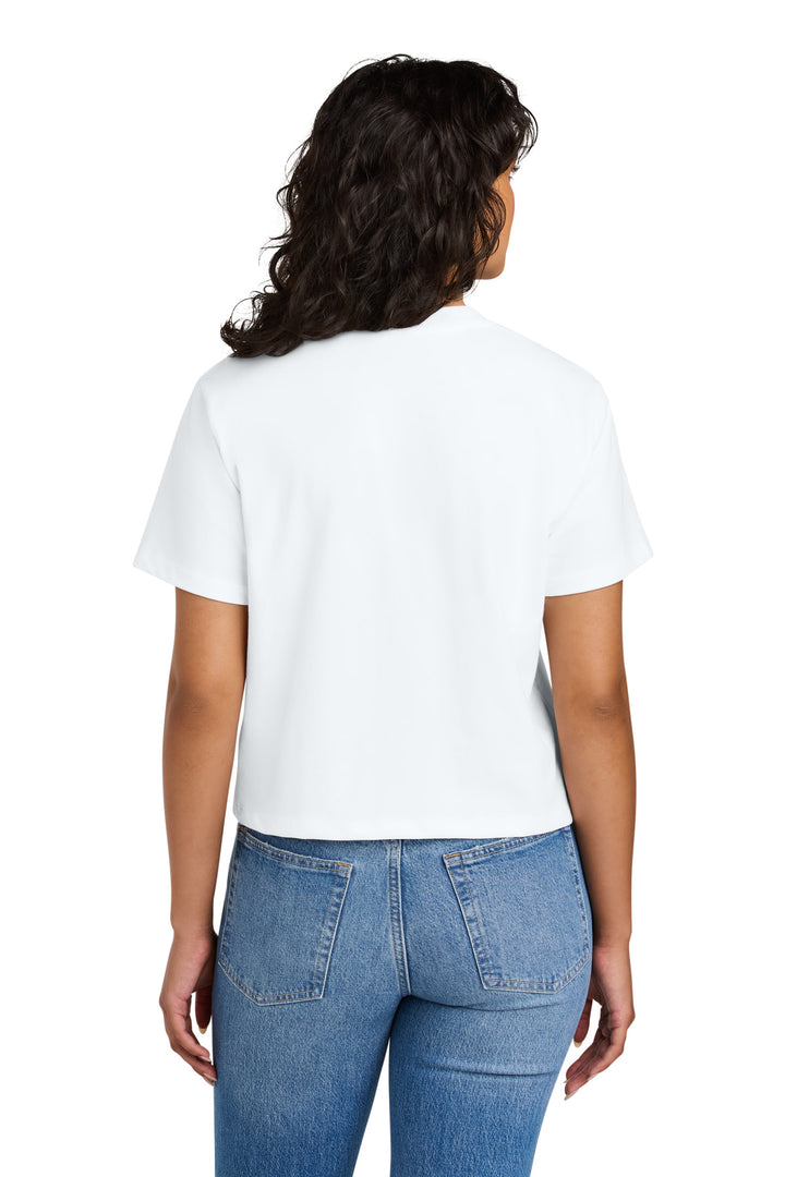 White Next Level Apparel Women's Heavyweight Boxy Tee NL7610
