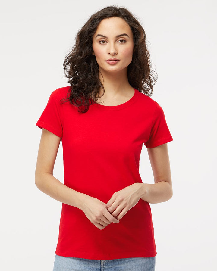 Women's Gold Soft Touch T-Shirt - 4810  grouped