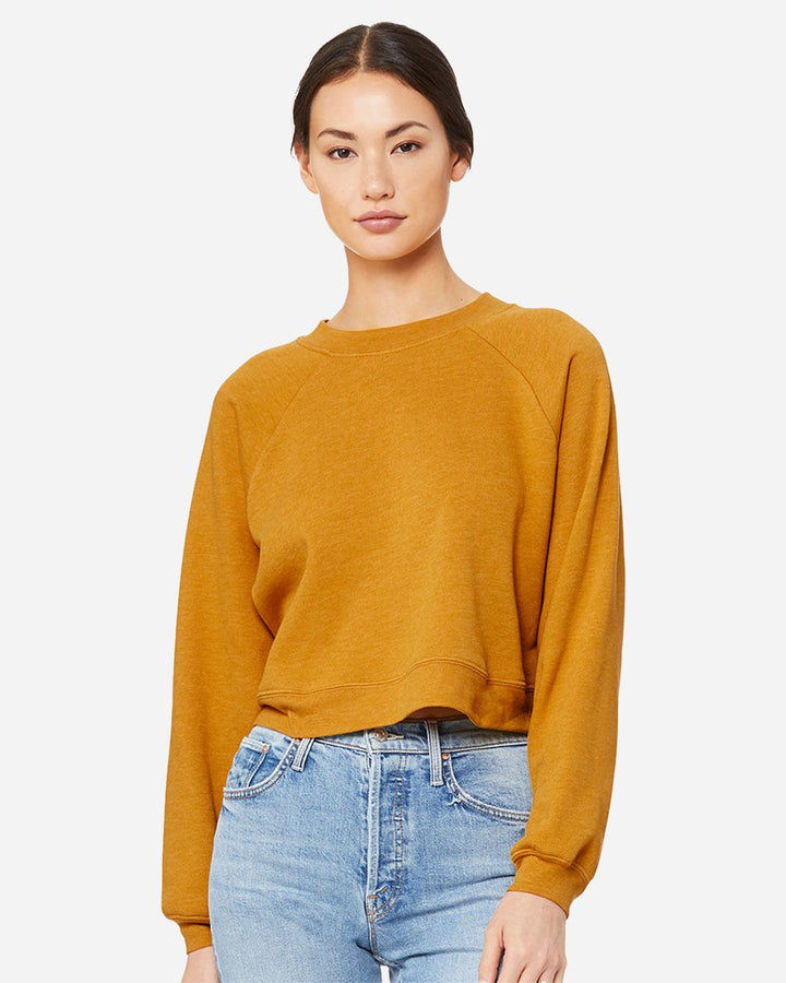 Women's Raglan Pullover Fleece - 7505  grouped